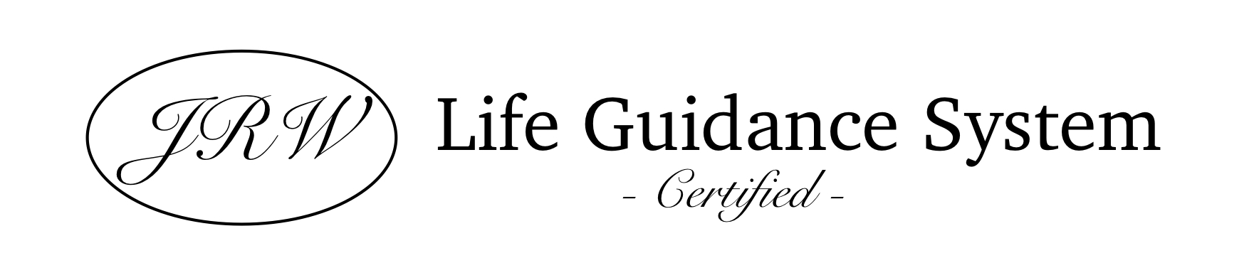 Certified In The JRW Life Guidance System